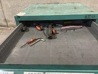 Lista industriële metalen ladekast - afbeelding 8 van  12