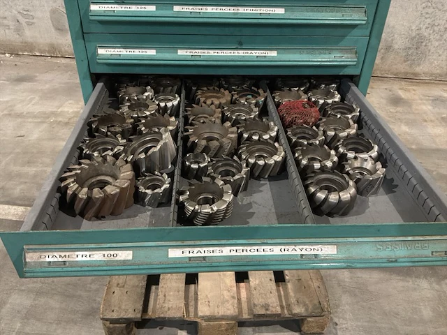 Lista industriële metalen ladekast - afbeelding 11 van  12