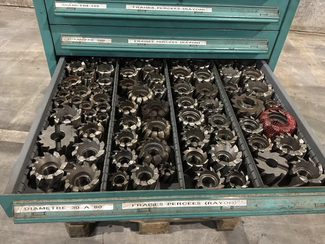 Lista industriële metalen ladekast - afbeelding 12 van  12