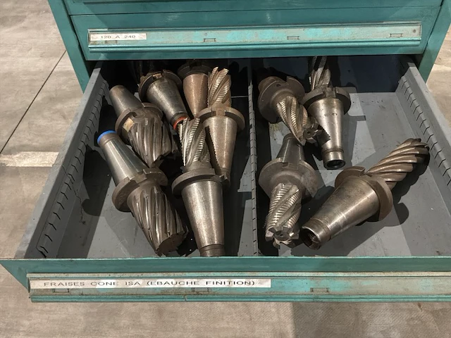 Lista industriële metalen ladekast - afbeelding 2 van  16