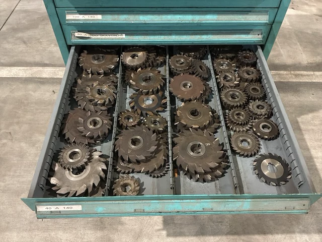 Lista industriële metalen ladekast - afbeelding 5 van  16