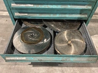 Lista industriële metalen ladekast - afbeelding 8 van  16