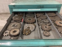Lista industriële metalen ladekast - afbeelding 13 van  16