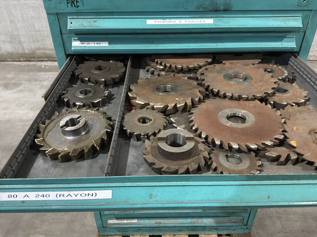 Lista industriële metalen ladekast - afbeelding 14 van  16