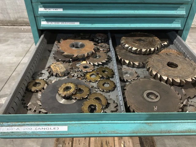 Lista industriële metalen ladekast - afbeelding 15 van  16