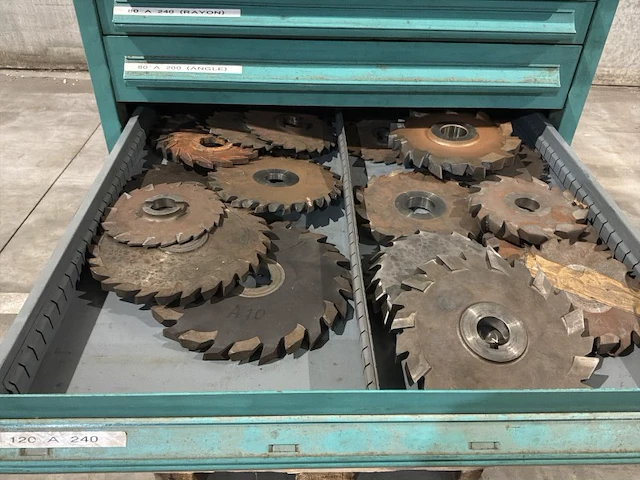 Lista industriële metalen ladekast - afbeelding 16 van  16