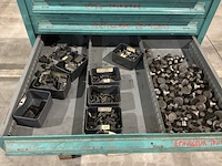 Lista industriële metalen ladekast - afbeelding 2 van  15