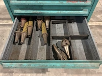 Lista industriële metalen ladekast - afbeelding 4 van  15
