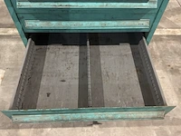 Lista industriële metalen ladekast - afbeelding 5 van  15