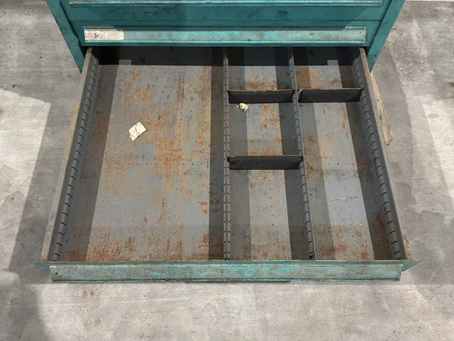 Lista industriële metalen ladekast - afbeelding 7 van  15