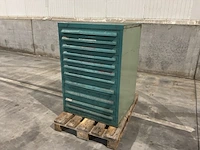 Lista industriële metalen ladekast