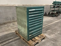 Lista industriële metalen ladekast - afbeelding 8 van  15