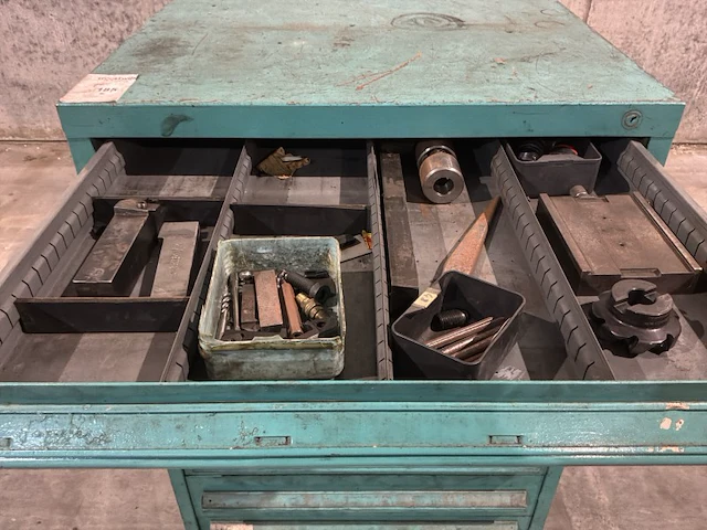 Lista industriële metalen ladekast - afbeelding 11 van  15