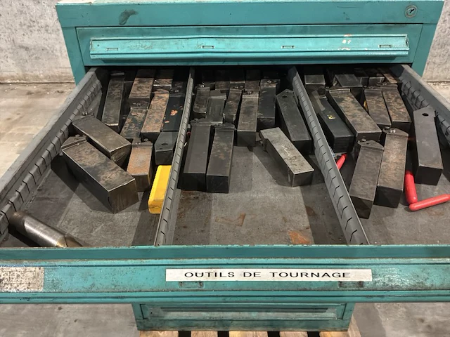 Lista industriële metalen ladekast - afbeelding 12 van  15