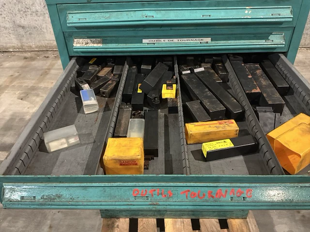 Lista industriële metalen ladekast - afbeelding 13 van  15