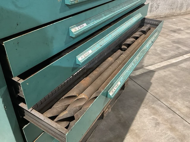 Lista industriële metalen ladekast - afbeelding 2 van  14