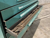 Lista industriële metalen ladekast - afbeelding 2 van  14