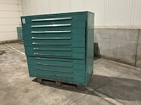 Lista industriële metalen ladekast