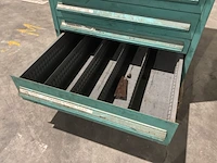 Lista industriële metalen ladekast - afbeelding 5 van  13