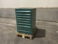Lista industriële metalen ladekast