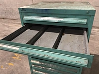 Lista industriële metalen ladekast - afbeelding 10 van  13