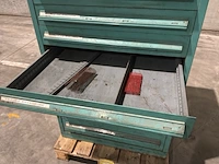 Lista industriële metalen ladekast - afbeelding 12 van  13