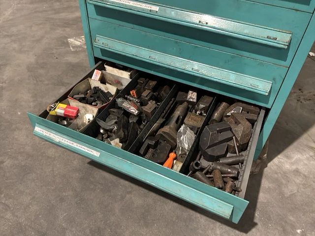 Lista industriële metalen ladekast - afbeelding 3 van  12