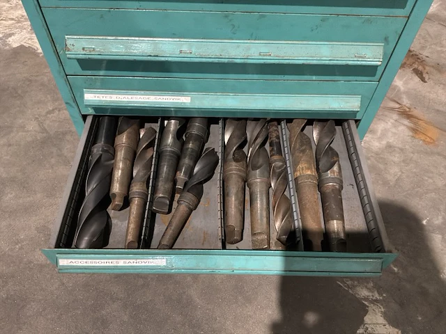 Lista industriële metalen ladekast - afbeelding 4 van  12