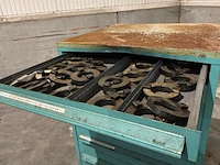 Lista industriële metalen ladekast - afbeelding 8 van  12