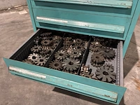 Lista industriële metalen ladekast - afbeelding 12 van  12