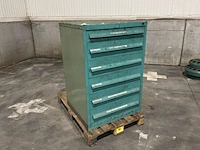 Lista industriële metalen ladekast - afbeelding 3 van  10