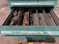 Lista industriële metalen ladekast - afbeelding 7 van  10