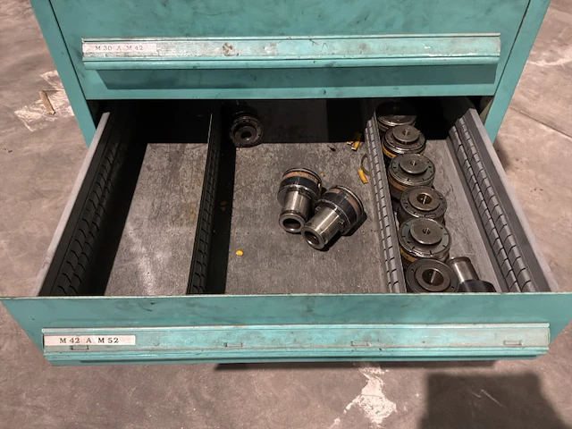 Lista industriële metalen ladekast - afbeelding 9 van  10