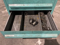 Lista industriële metalen ladekast - afbeelding 9 van  10