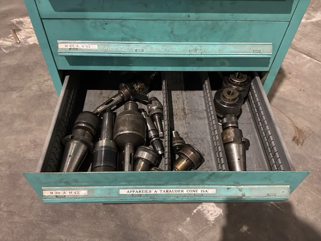 Lista industriële metalen ladekast - afbeelding 10 van  10