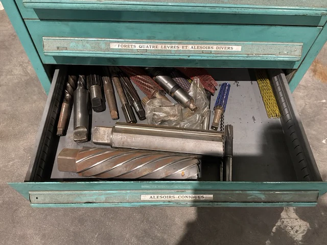 Lista industriële metalen ladekast - afbeelding 4 van  12