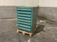 Lista industriële metalen ladekast