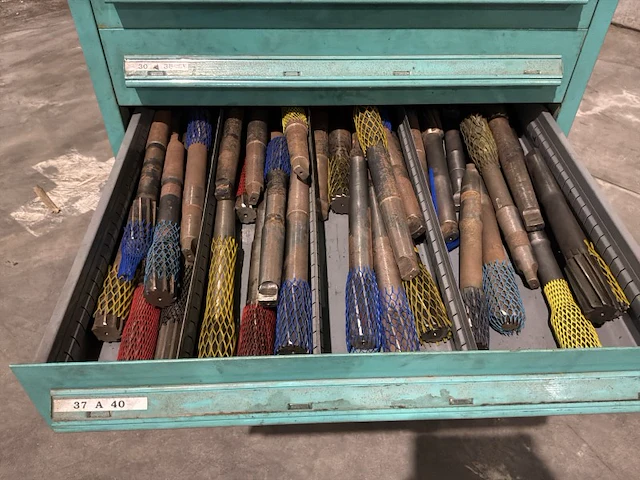 Lista industriële metalen ladekast - afbeelding 11 van  12