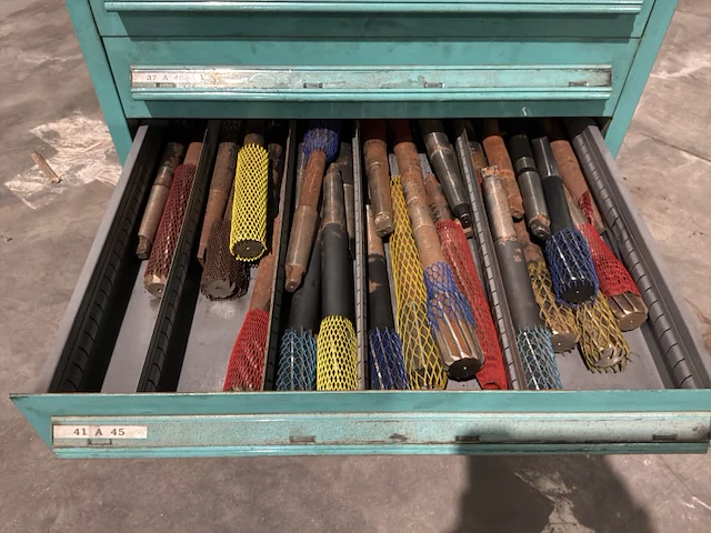 Lista industriële metalen ladekast - afbeelding 12 van  12