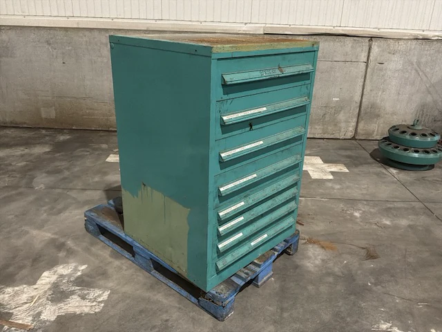 Lista industriële metalen ladekast - afbeelding 5 van  12