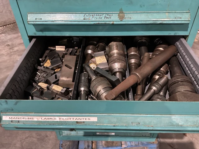 Lista industriële metalen ladekast - afbeelding 9 van  12