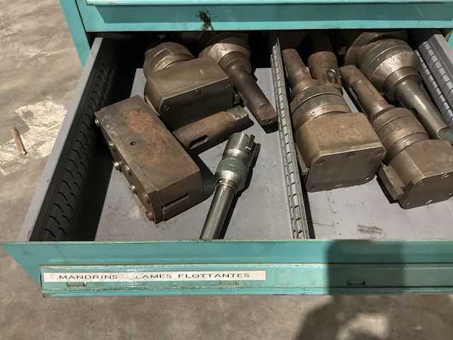 Lista industriële metalen ladekast - afbeelding 10 van  12