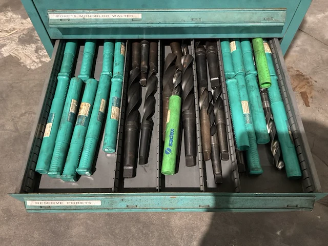Lista industriële metalen ladekast - afbeelding 12 van  12