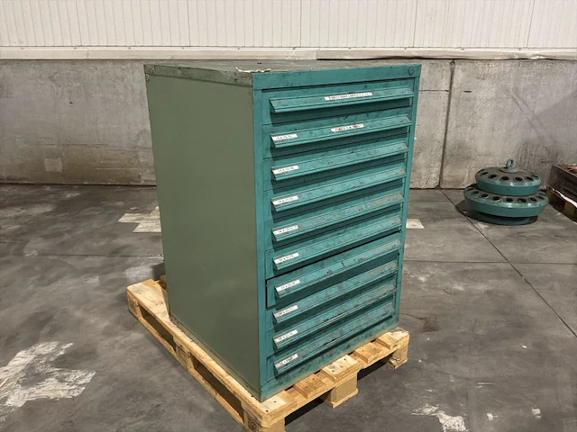 Lista industriële metalen ladekast - afbeelding 7 van  14