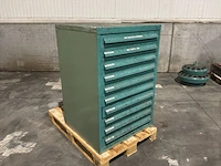Lista industriële metalen ladekast - afbeelding 7 van  14