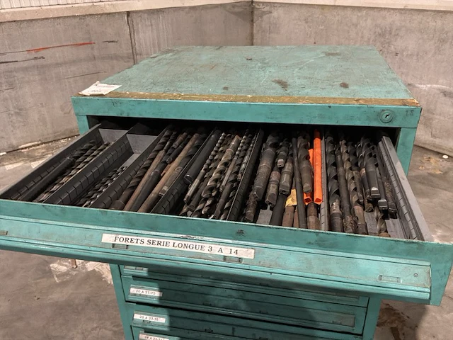 Lista industriële metalen ladekast - afbeelding 10 van  14
