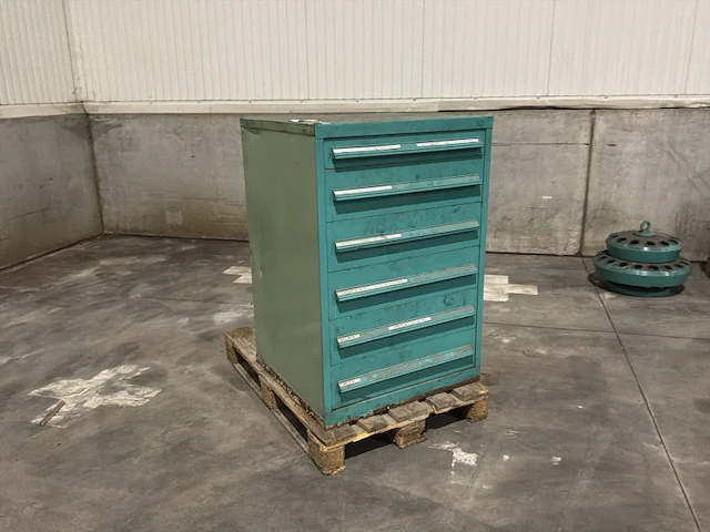 Lista industriële metalen ladekast - afbeelding 3 van  10