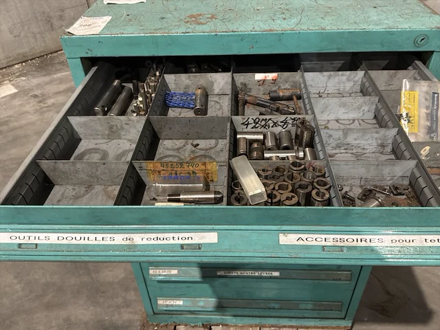 Lista industriële metalen ladekast - afbeelding 6 van  10