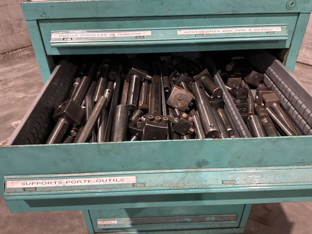 Lista industriële metalen ladekast - afbeelding 7 van  10