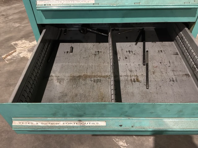 Lista industriële metalen ladekast - afbeelding 8 van  10